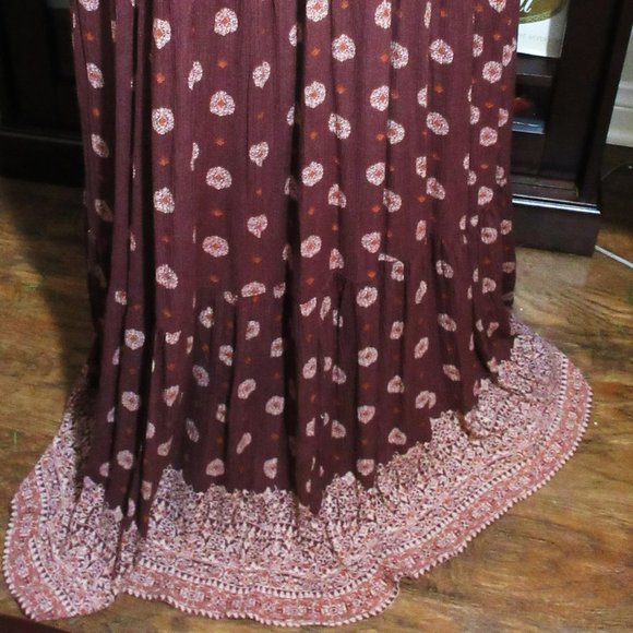 Brown Bohemian dress Size 14 - Picture 3 of 3